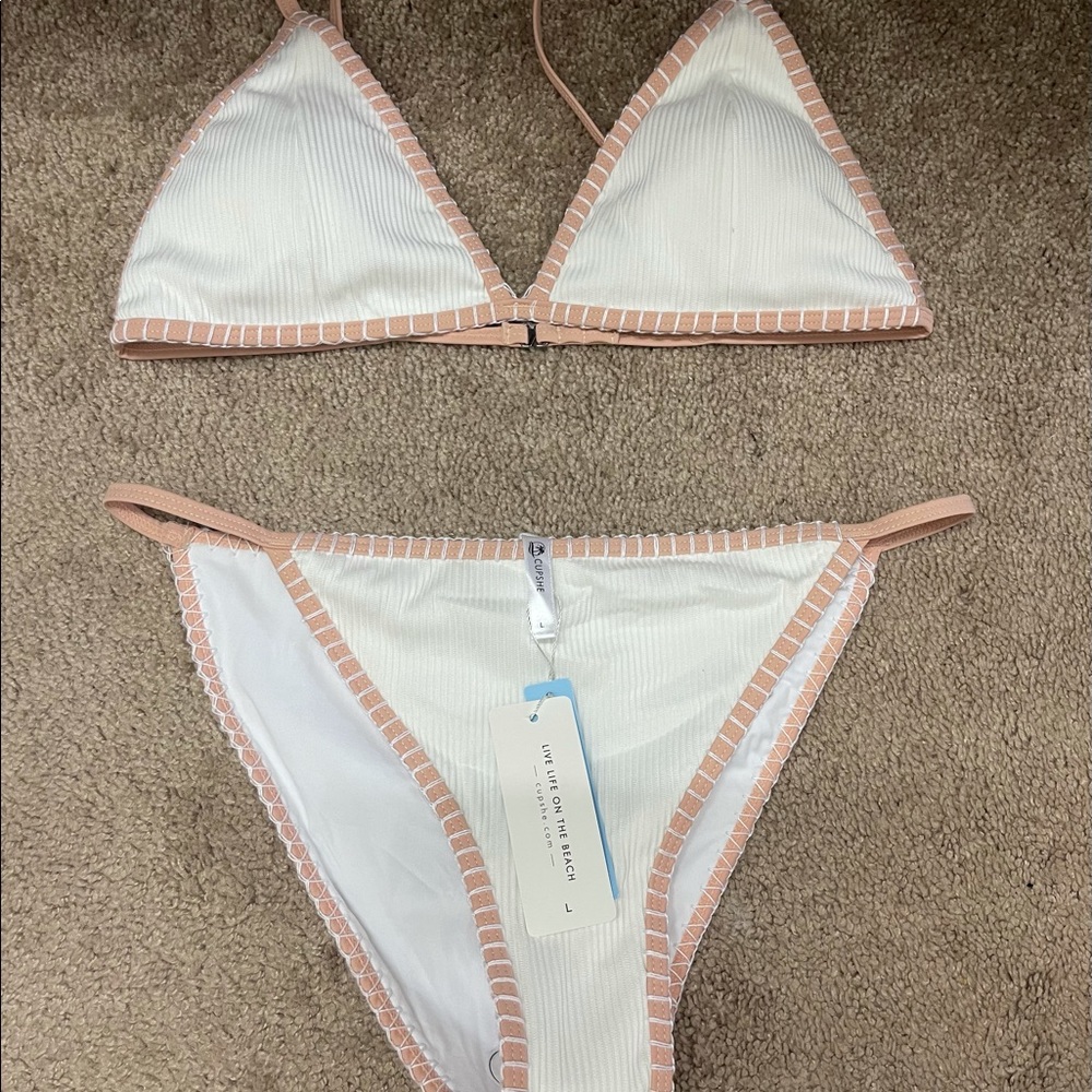 Cupshe bay of angels bikini ** bottoms only